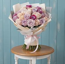 Букет цветов из:  Розы в Рождественском