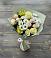 Букет цветов из: Альстромерии, Розы и Хризантемы в Рождественском