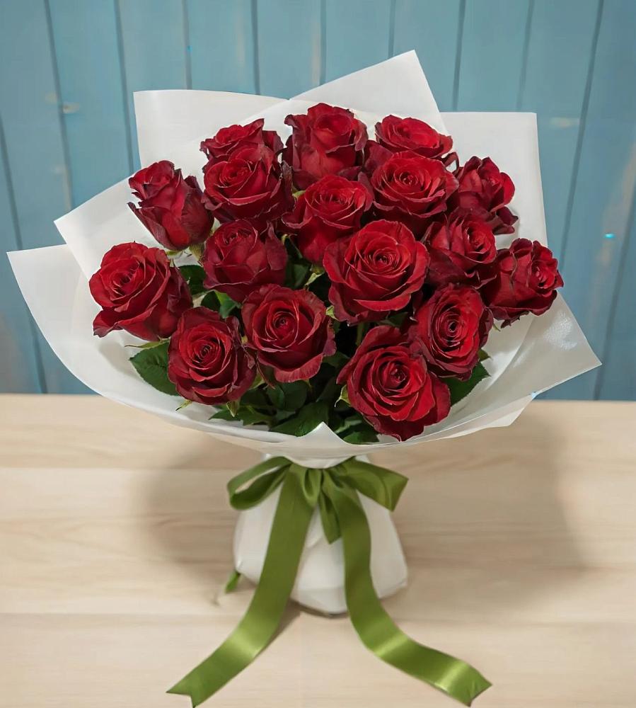 Букет Красные розы в Рождественском