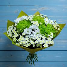 Букет цветов из:  Хризантемы в Рождественском