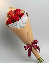 Букет цветов из:  Розы в Рождественском