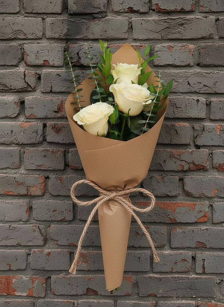 Букет цветов из: Розы в Рождественском