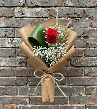 Букет цветов из:  Розы в Рождественском