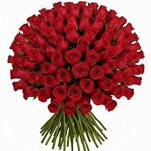Букет Красные розы Чери Лав в Рождественском