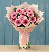 Букет цветов из:  Герберы в Рождественском