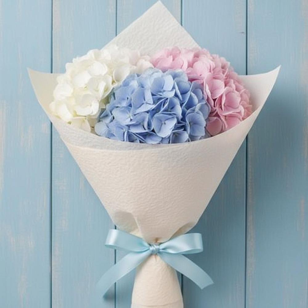 Букет цветов из: Гортензия в Рождественском